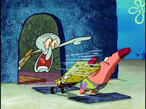 So we all know Patrick and Squidward lived beside each other long before Spongebob moved in, when Spongebob and Patrick yell and scream outside of Squidwards home he comes and yells at them as usual, i noticed most times its directed at Spongebob more than Patrick. To add to this, when Squidward goes ahead and actually insults Spongebob in ... 